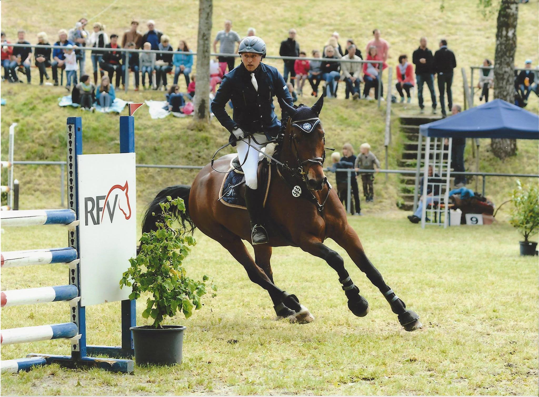 76C5143B-8D31-4479-8FA7-E9316DFC2AAA Tobias Horn reitend Wiese